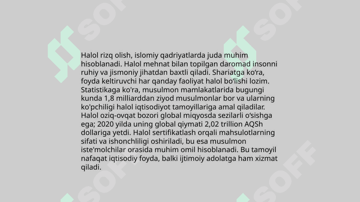 Yaxshi narsalarning joizligi va yomonliklarning haromligi 4