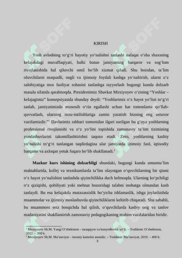 Ta'lim oluvchilarni xayot yo'nalishlari tanlovini professional aniqlash. kurs ishi.docx 3