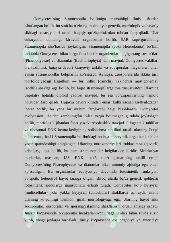 Oomycetes sinfchasi vakillarining tuzilishi va ko‘payishi KURS ISHI.docx 8
