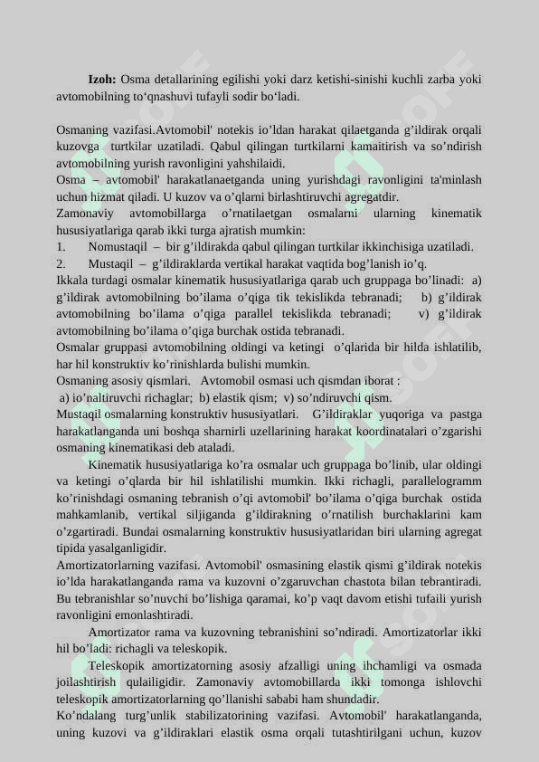osmalarni tuzilishi dars ishlanmasi 3