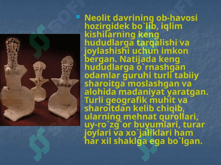 O`rta Osiyoda Neolit davri 3