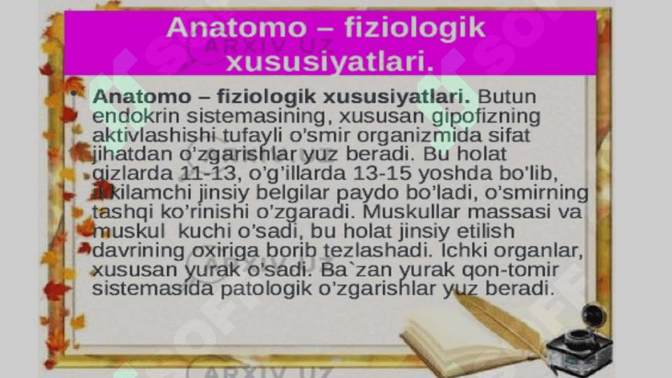 O‘smirlik davri inqirozi va uning psixologik, psixofiziologik sabablari 4