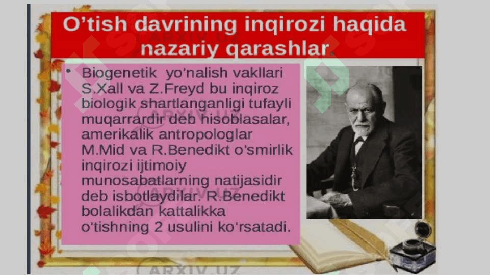 O‘smirlik davri inqirozi va uning psixologik, psixofiziologik sabablari 5