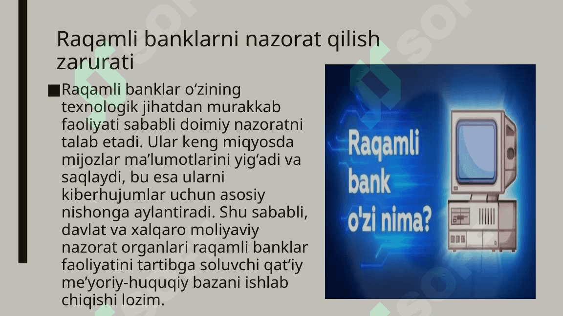Raqamli banklarni nazorat qilish, tartibga solish va xavfsizligi 4