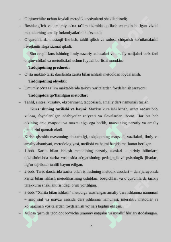 Tarix fanini o’qitishda Xarita bilan ishlash metodining o’rni va ahamiyati 6