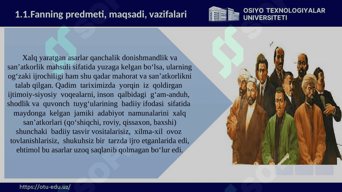 Ifodali o‘qish fanining prеdmеti, maqsadi, vazifalari. 4