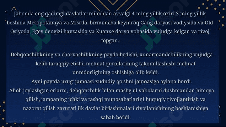 O’zbek davlatchiligining tarixiy bosqichlari 4