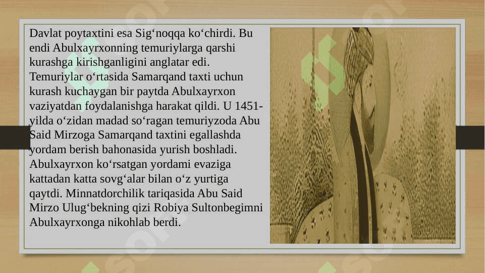Shayboniyxon davlati tashkil topishi 6