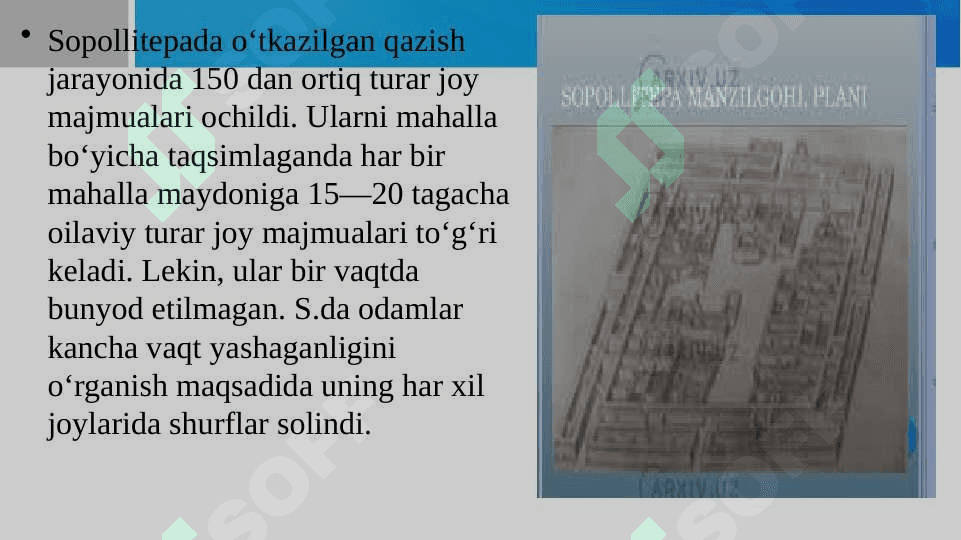 Sopolitepa va Jarqòton ğoridan topilgan piktografik belgilar 3