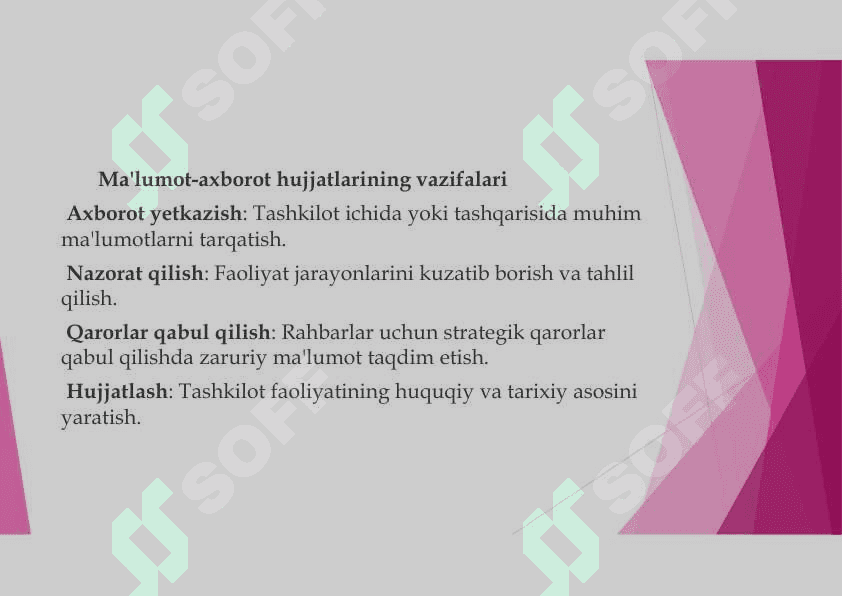 Ma’lumot -axborot hujjatlari pdf 4