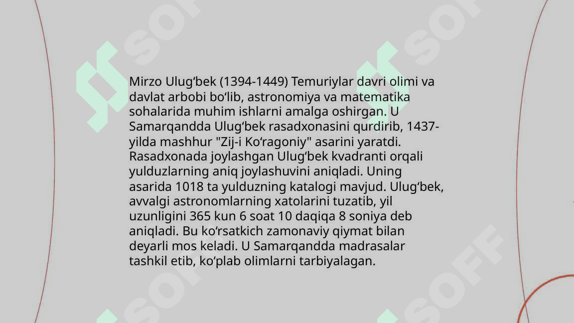 Rus olimi Vasiliy  vyatkin tomonidan Mirzo Ulugʻbekning rasadxonasini topiloshi 5