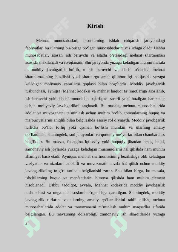 MEHNAT MUNOSABATLARIDA MODDIY JAVOBGARLIK 3