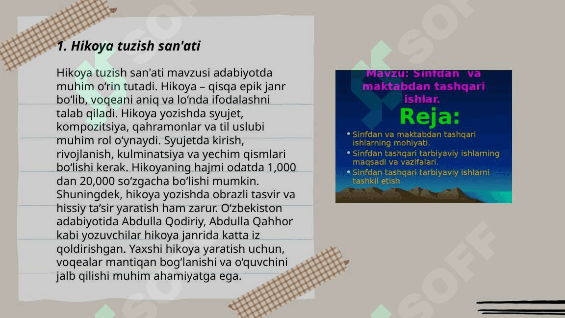 Adabiyot fanidan tashqari mashgʻulotlarning turlari va ularni tashkil etish usullari 3
