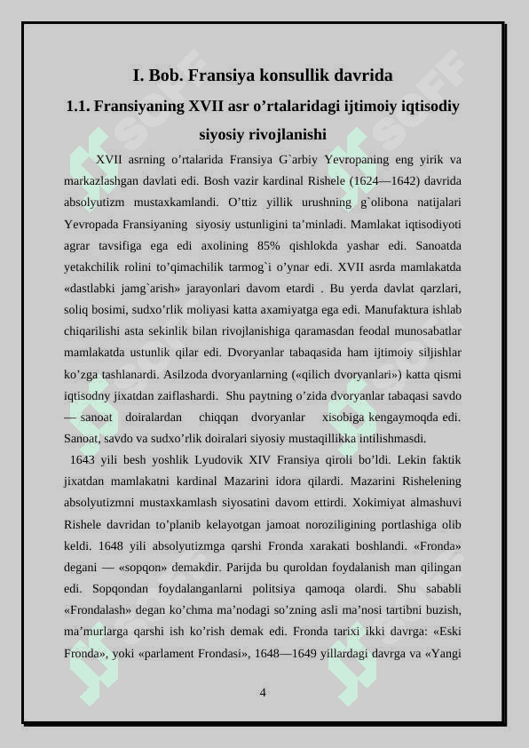 Fransiya konsullik va birinchi imperiya davrida 4