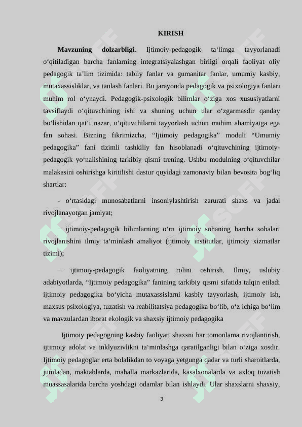Ijtimoiy pedagog kasbiy faoliyatining o‘ziga xosligi 3