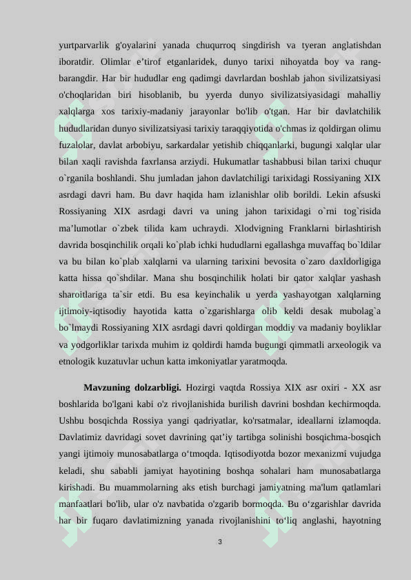 Rossiyaning ijtimoiy iqtisodiy ahvoli 3