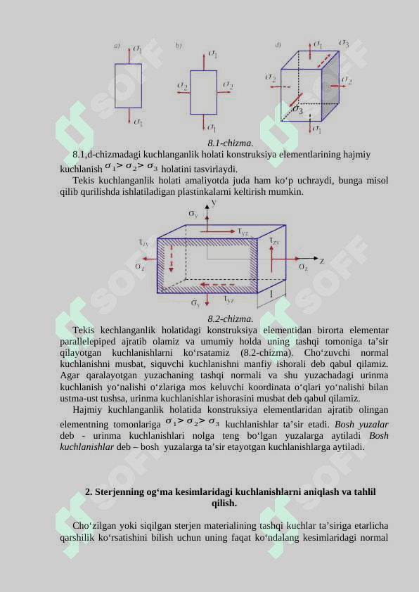 Murakkab kuchlanganlik holati 2