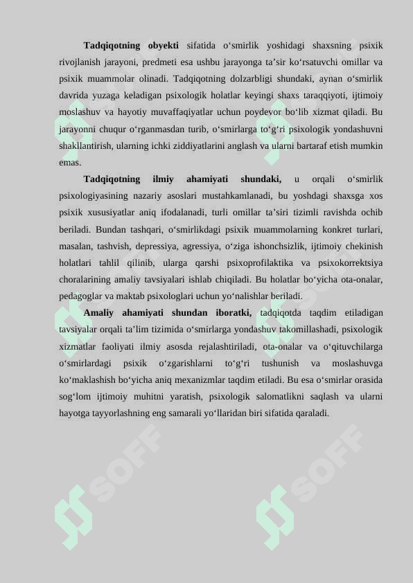 O’smirlik davrida psixik rivojlanish xususiyatlari 4