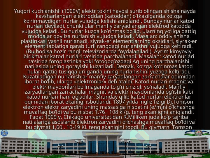 Atom tuzilishi Bor nazariyasi 4