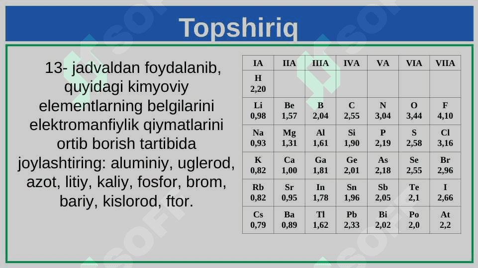 Donor-akseptor bog‘lanish 2