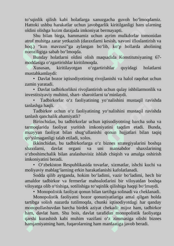 O’zbekistonda jamiyat va shaxs munosabatlarining konstitutsiyaviy asoslari. 5