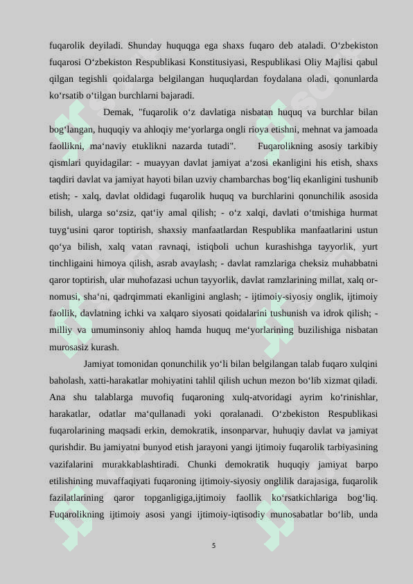 Davlat ramzlar boshlang`ich sinf o`quvchilariga xuquqiy tarbiya berish vositasi sifatida 5