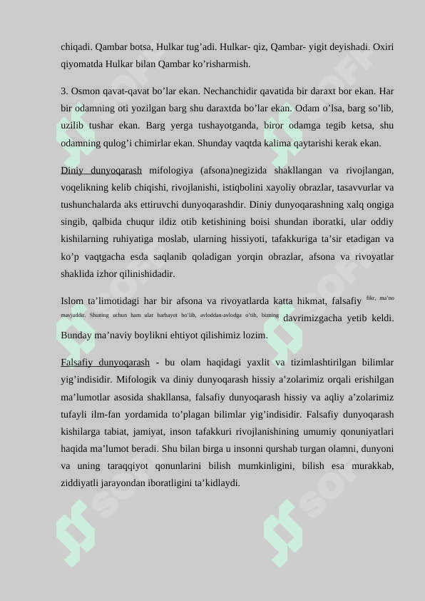 Ilmiy dunyoqarashni shakllantirish va o`quvchilarni aqliy tarbiyalash 4
