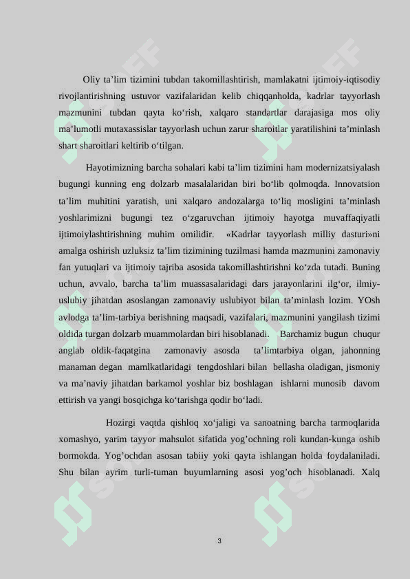 Ochiq joyda quritishni tashkil etish va amalga oshirish, ochiq joyda quritish usullarining avzalligi va kamchiliklarini o’rganish 3