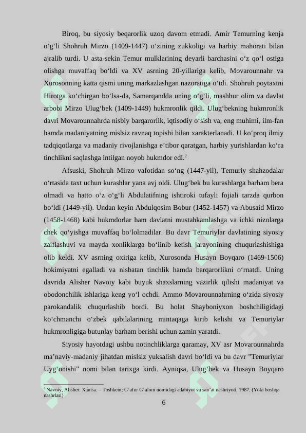 Alisher Navoiy asarlarida odob-axloq masalalari va tarbiya 6