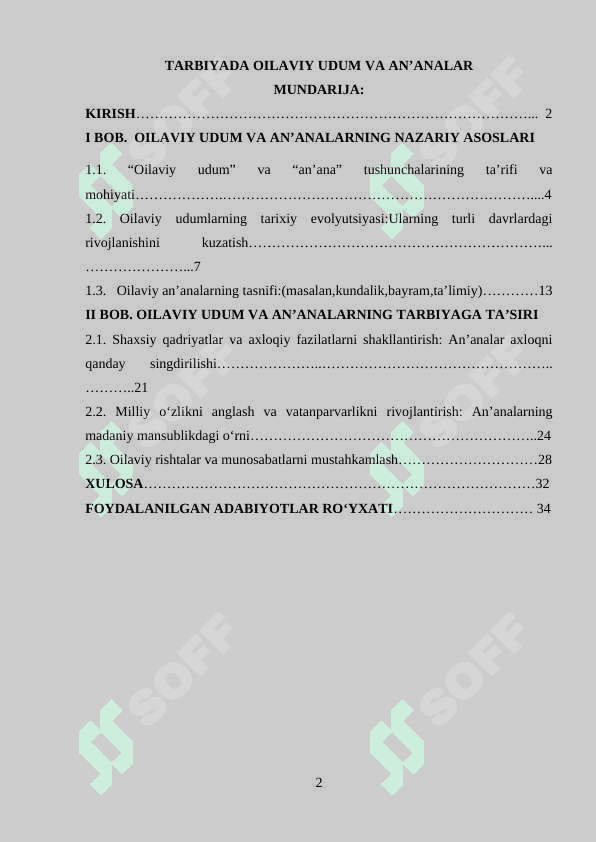 Tarbiyada oilaviy udum va anʼanalar 2