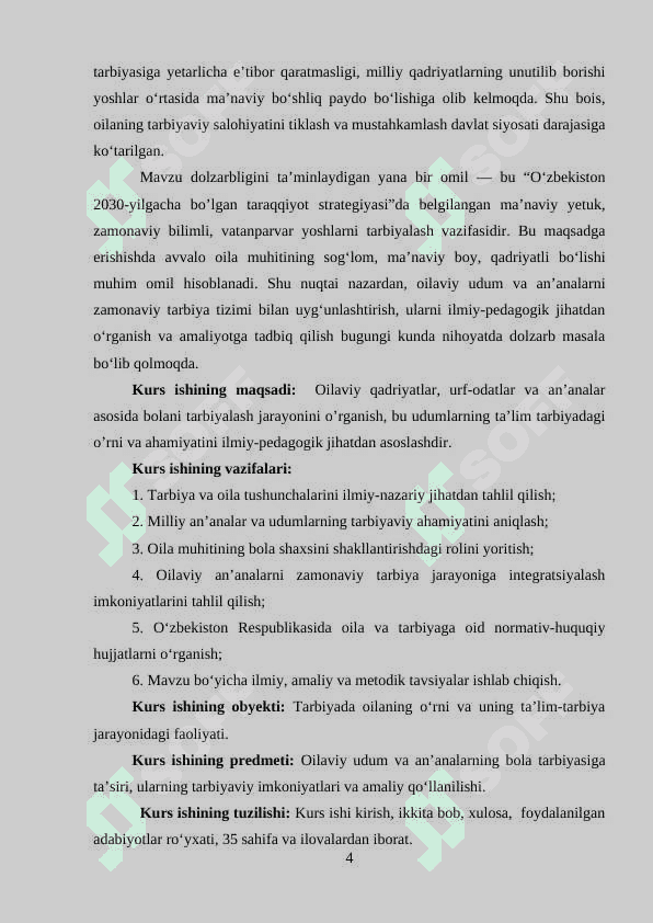 Tarbiyada oilaviy udum va anʼanalar 4