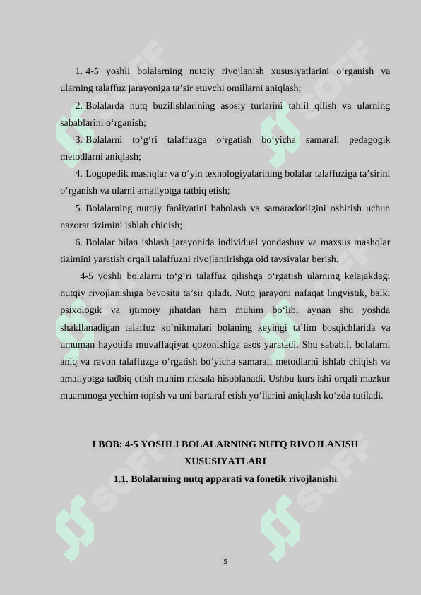 4-5 yoshli bolalarni talaffuz qilishka o'rgatish metodikasi 5