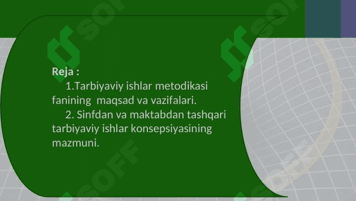 Tarbiyaviy ishlar metodikasi fanining ilmiy asoslari 2