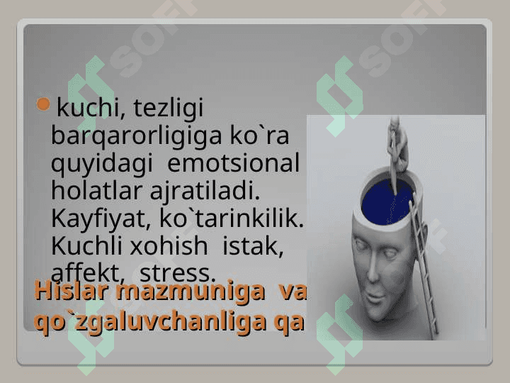 Emotsiyani eksperimental o'rganish 7