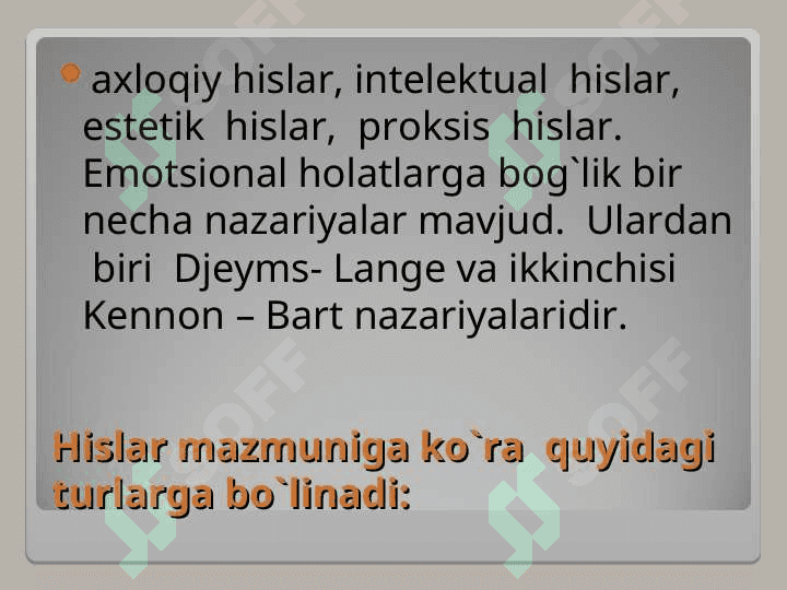 Emotsiyani eksperimental o'rganish 8