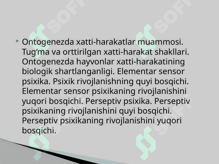 Harakatning umumiy faoliyatga bog'liqligi 3
