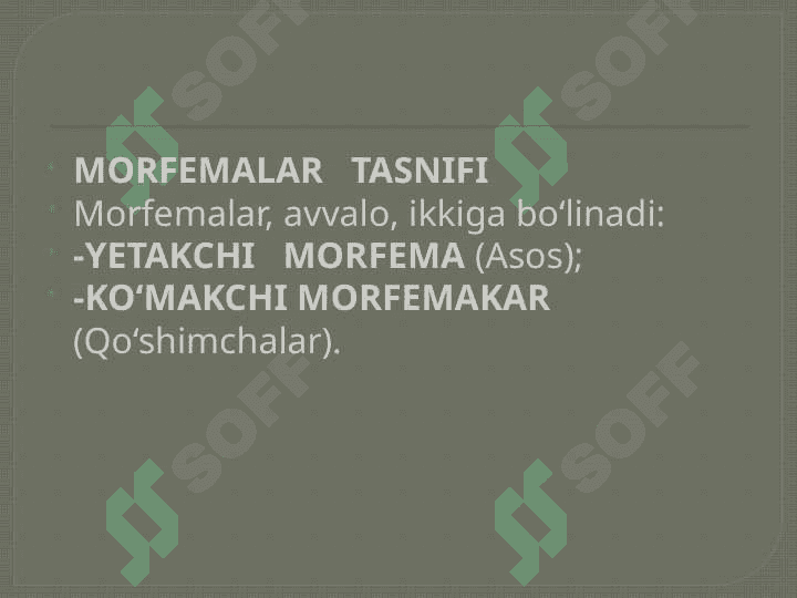 Sintaktik shakl yasovchi affikslar 3