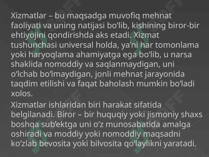 Housekeeping xizmati Mehmonxona xizmatlari 2