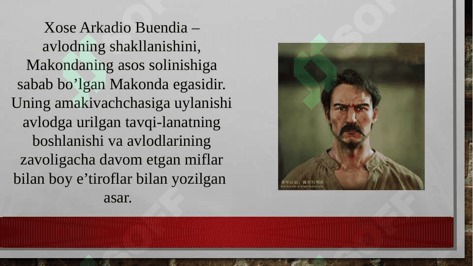 Gabriel Garsiya Markez. Yolg'izlikning yuz yili 4