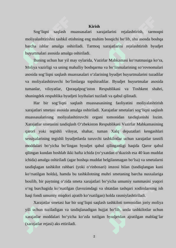 RESPUBLIKA IXTISOSLASHTIRILGAN ONA VA BOLA SALOMATLIGI ILMIY AMALIY  TIBBIY  MARKAZI SURXONDARYO VILOYATI FILIALI 2