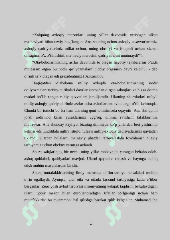 Ibn Sino oilada bolalarni sog'lom tarbiyalash masalalar 6