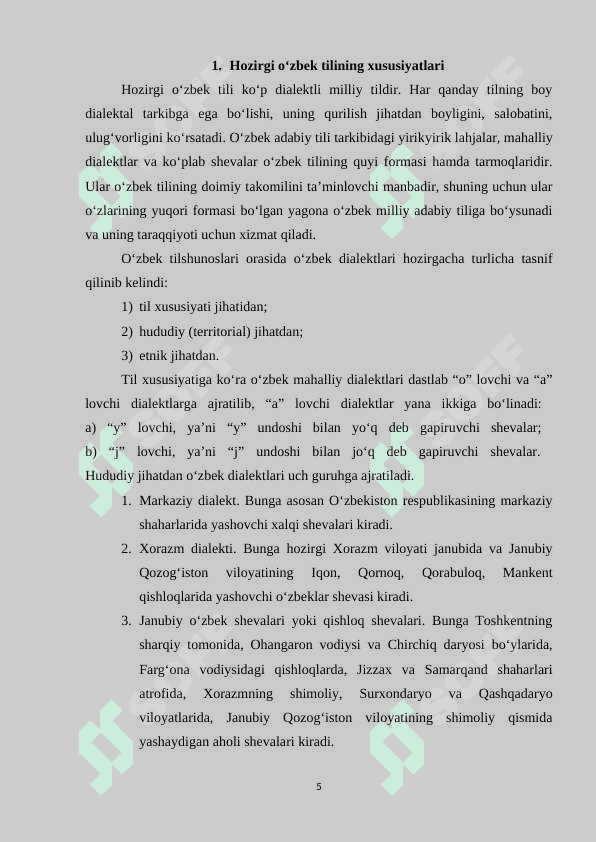 Eski o‘zbek tilining fonetik qurilishiga doir manbalar bilan tanishish 5
