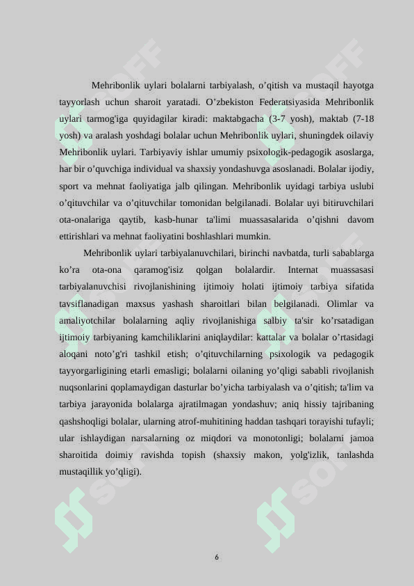 Mexribonlik uylaridagi ijtimoiy pedagogik faoliyat 6