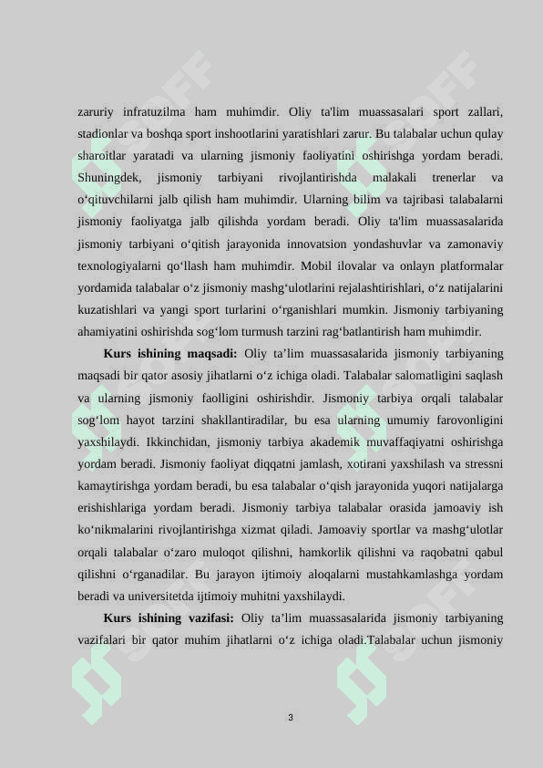 Oliy ta'lim muassasalarini jismoniy tarbiyasi 3