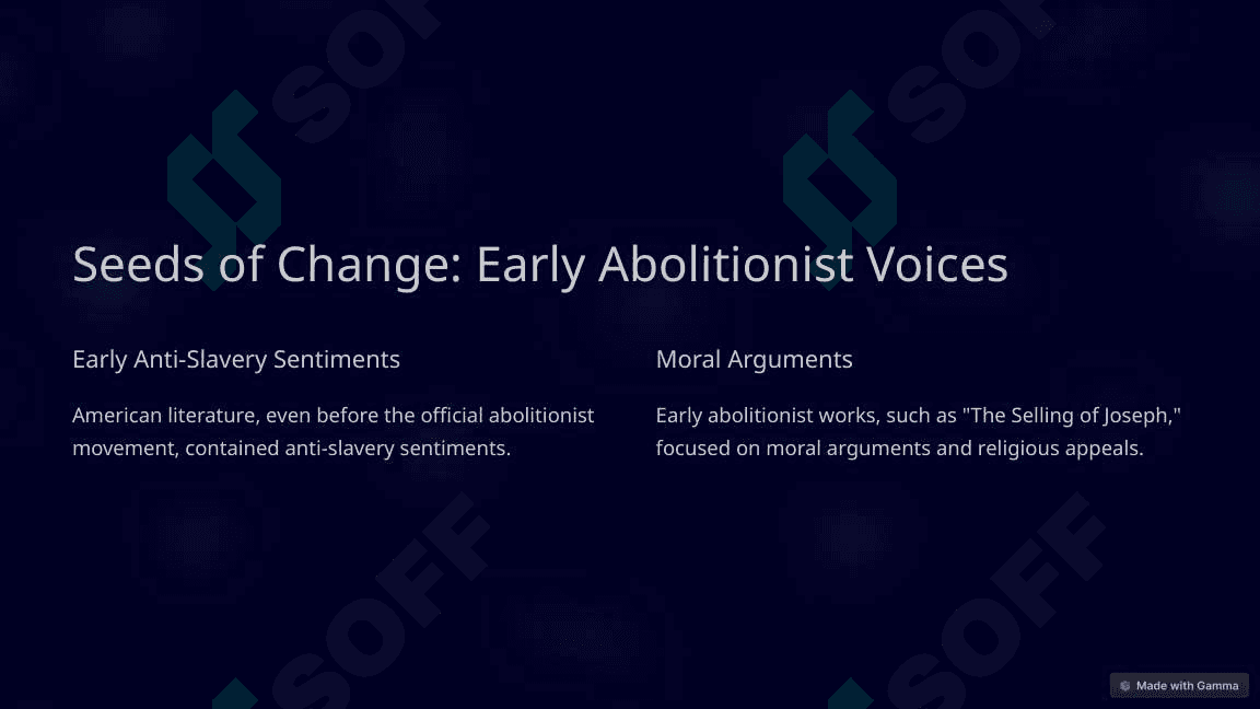 Mustaqil ish Ingliz tili Early Abolitionest 2