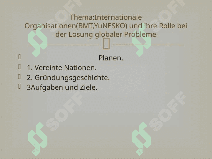 Selbstständiges Lernen 2