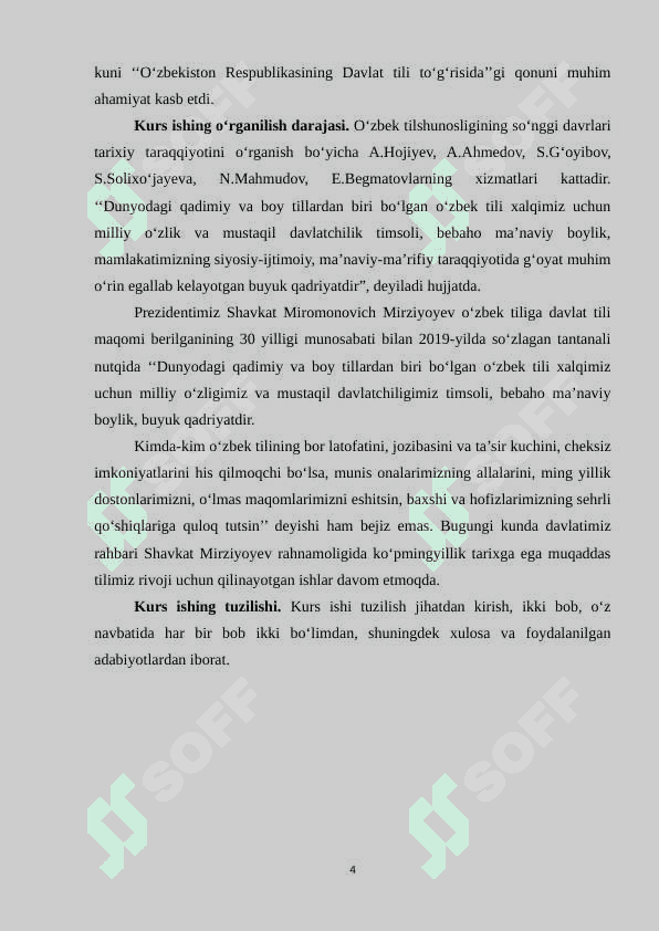 Hozirgi O‘zbek adabiy tili taraqqiyotini belgilovchi omillar 4