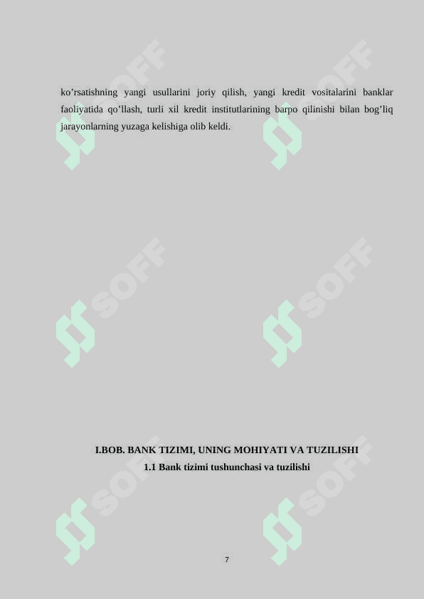 Tijorat banklari va ularning vazifalari 7