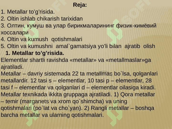 NODIR METALLAR 2
