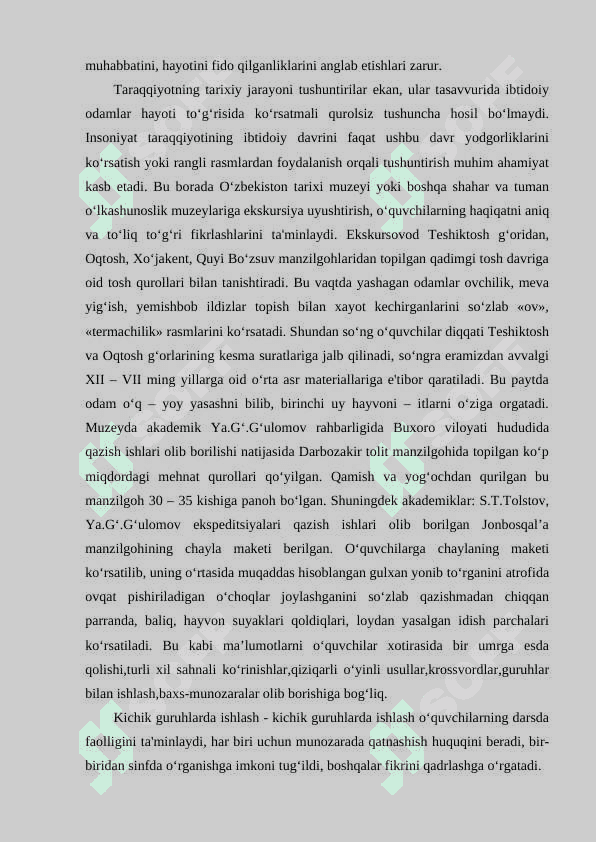 Tarix darslarida milliy qadriyatlar va vatanparvarlik tarix ta'limida mustaqil talimning o’rni 4